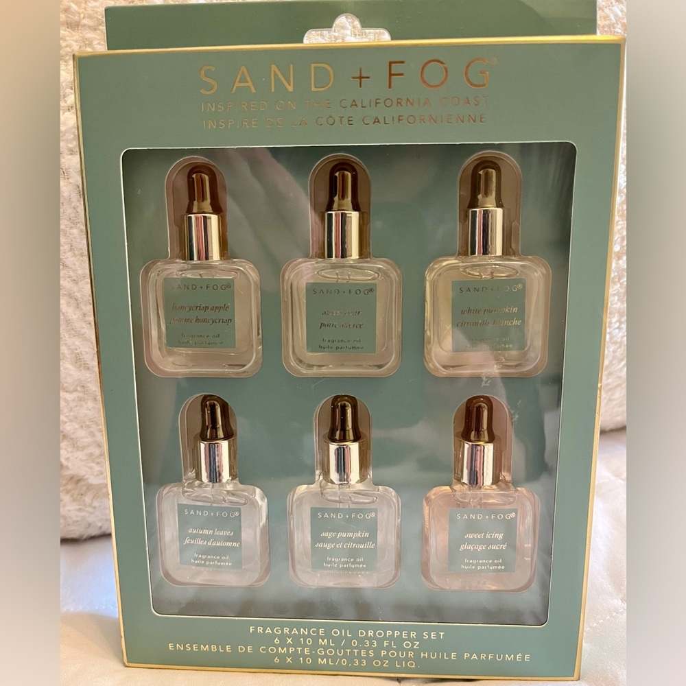🍁Sand + Fog Fragrance Oil Dropper Set